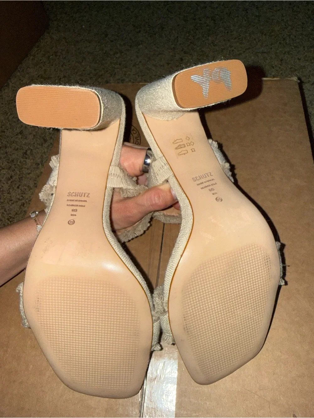 Shutz Amely Heel size 9